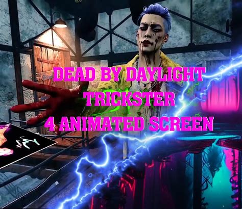 Dead By Daylight Trickster Themed Twitch Overlay Pack Starting Soon