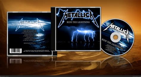 Viewing full size Metallica - Ride The Lightning box cover