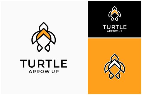 Turtle Arrow Up Modern Logo Graphic by Sore.studios · Creative Fabrica