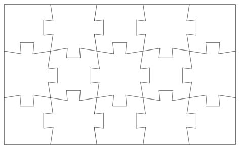 Printable Puzzle Piece Templates Templatelab Casse Arts