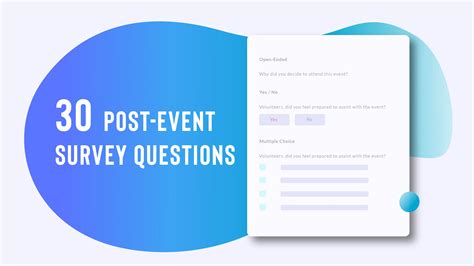 Event Feedback Survey Template