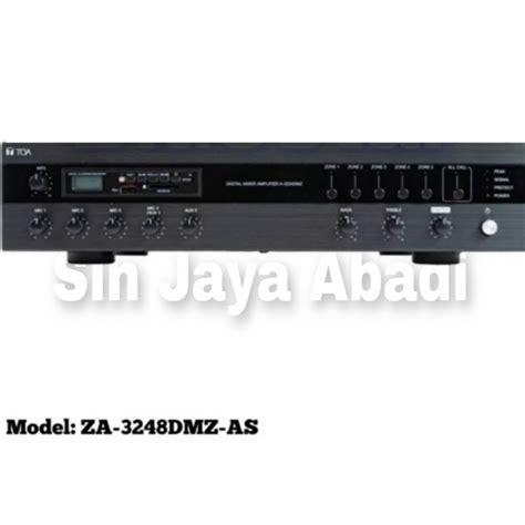 Amplifier Toa Za Dmz As Original Toa Za Dmz As Lazada Indonesia