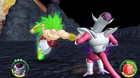 Dragon Ball Raging Blast 2 Frieza 3rd Form Vs Broly Ssj3 Request Match