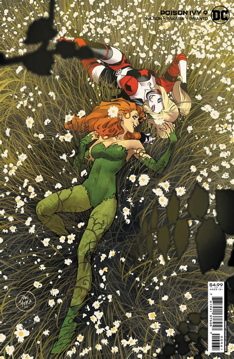 Dec222966 Poison Ivy 9 Cvr D Dan Mora Card Stock Var Previews World