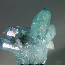 Aqua Aura Quartz Healing Crystal