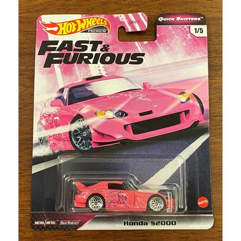 Hot Wheels Premium Fast Furious Honda S Quick Shifters Pink Shopee Malaysia