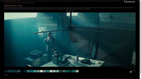 Blade Runner 1982 Color Palette Blade Runner Runner Best Costume