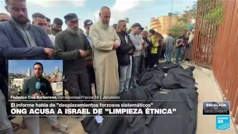 Informe desde Jerusalén HRW acusa a Israel de cometer una limpieza