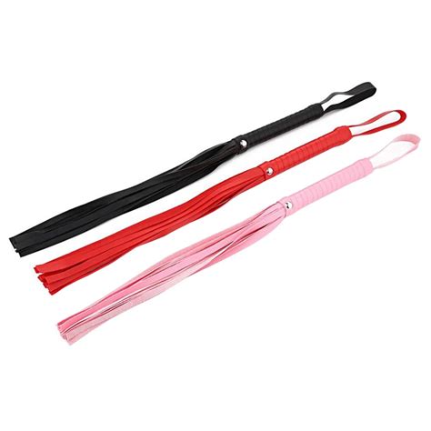 Delicate Black Leather Whip Lash Strap Sex Toys For Couple Sex Games Flog Erotic Sex Toys Whip