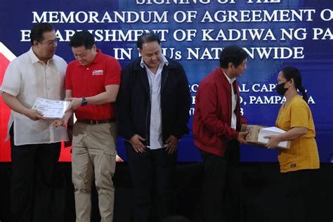 PIA Memorandum Of Agreement On The Establishment Of Kadiwa Ng Pangulo