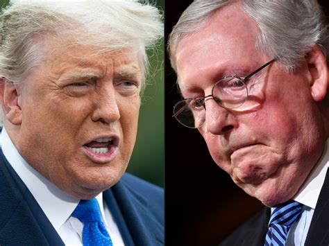 Trump Calls Mcconnell Very Bad For The Republican Party As Feud