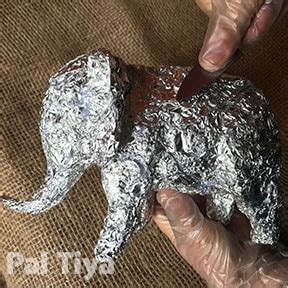 Tinfoil Sculptures That Are Fun And Simple - Pal Tiya