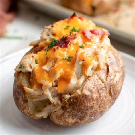 Crack Chicken Stuffed Baked Potatoes Yellow Bliss Road