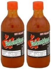 Amazon Valentina Black Label Hot Sauce Oz Pack Of Extra Hot Grocery