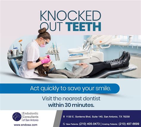 When A Tooth Is Knocked Out In An Accident Emergency Action Can Save