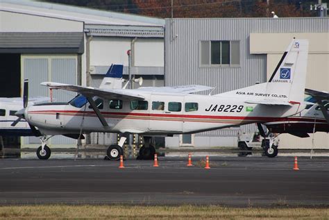 Ja Asia Air Survey Cessna Caravan At Tokyo Chofu A Flickr