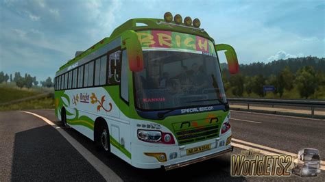 Maruti Ashok Leyland Bus For Euro Truck Simulator 2