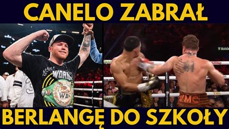 Bezb Dny Canelo Pokaza Boks Berlandze Youtube