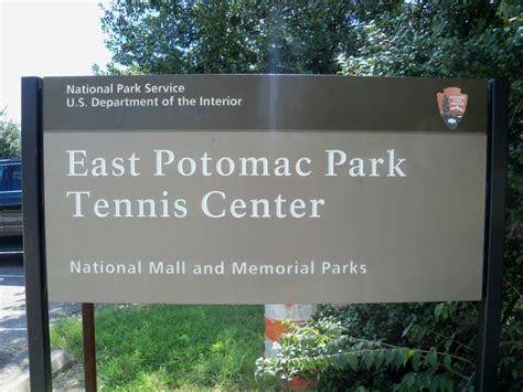 East Potomac Park: Tennis Courts - Washington DC - Living New Deal