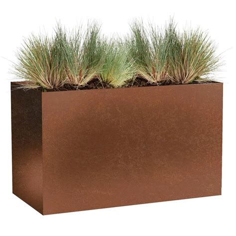 puremodern Modern Elite Low Rectangle Planter | Landscape Architect