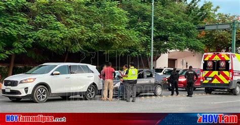 Hoy Tamaulipas Accidentes En Tamaulipas Tres Lesionados Dejo Choque