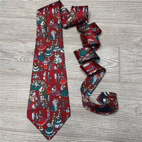 Where S Waldo Silk Dance Scene Neck Tie Fun Wacky Wh Gem