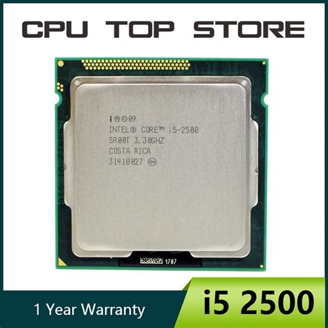 중고 인텔 코어 I5 2500 33ghz 6m 50gts Sr00t Cpu 쿼드 코어 데스크탑 Lga 1155