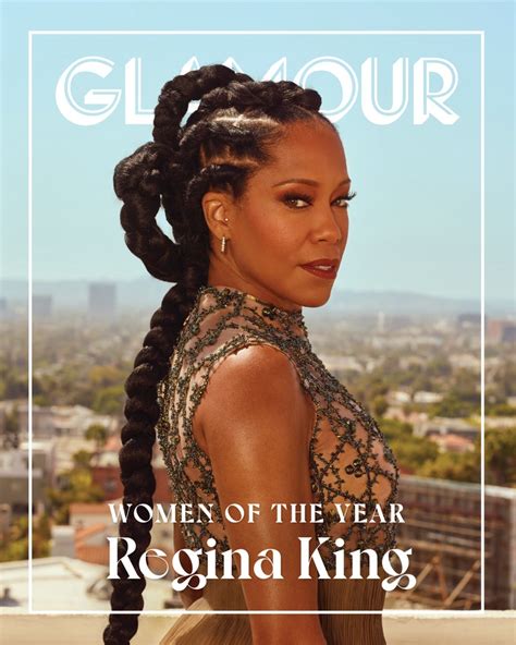 Regina King Shines On Glamour Magazines New Women Of The Year Cover