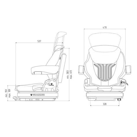 Grammer Primo Xl Forklift Seat Tymbia Solutions Sl