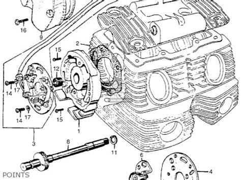 Honda Cl Scrambler Usa Parts Lists And Schematics