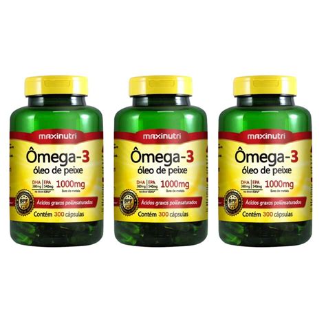 Kit Uni Omega Mg C Ps Maxinutri Supremo Suplementos