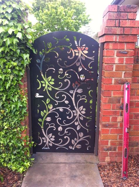 Laser Cut Gate Metal Garden Gates Garden Gate Design Outdoor Metal