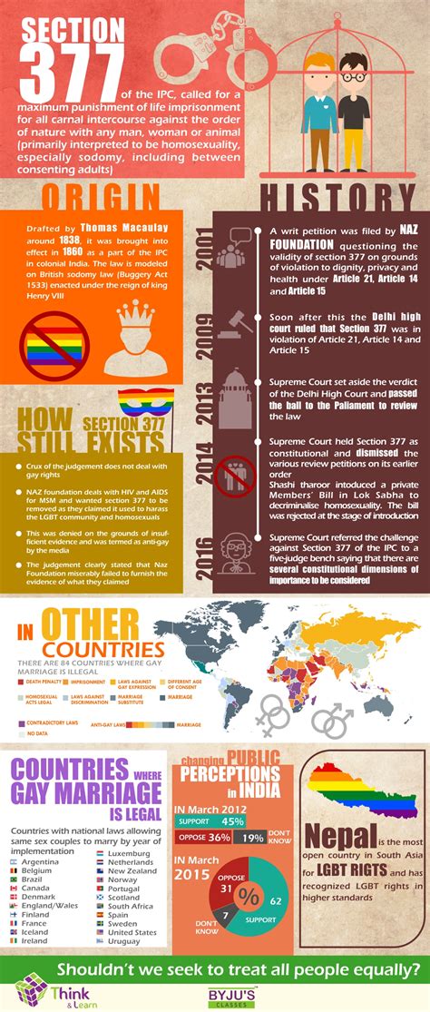 Section 377 A Brief Overview Infographic Byjus