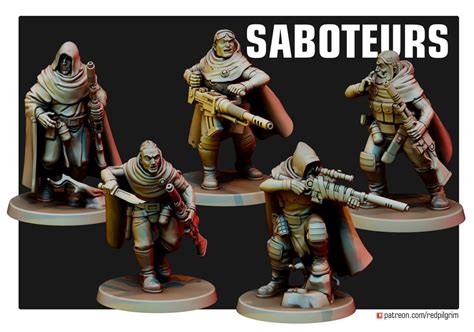 Купить Saboteur в литейной мастерской Webway
