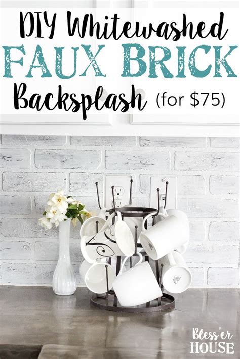 20+ Whitewash Brick Backsplash Tiles – The Urban Decor