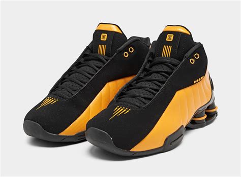 Nike Shox Bb4 Black University Gold At7843 002 Release Date Sbd