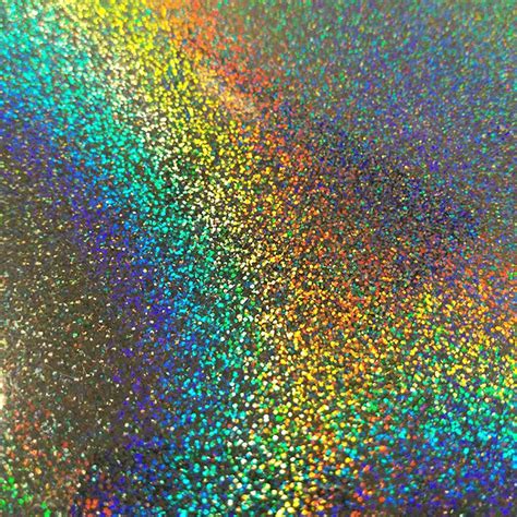 Holographic Glitter Silver Crafters Vinyl Supply