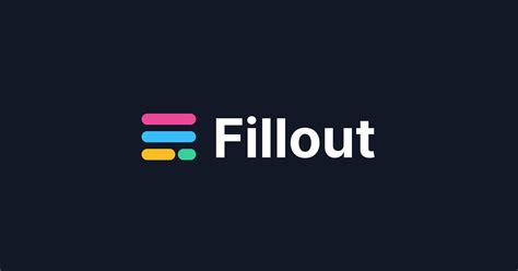 Fillout Powerful Forms And Surveys