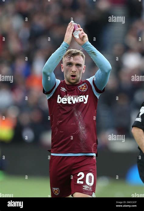 Jarrod Bowen Of West Ham United Applauds The Fans West Ham United V