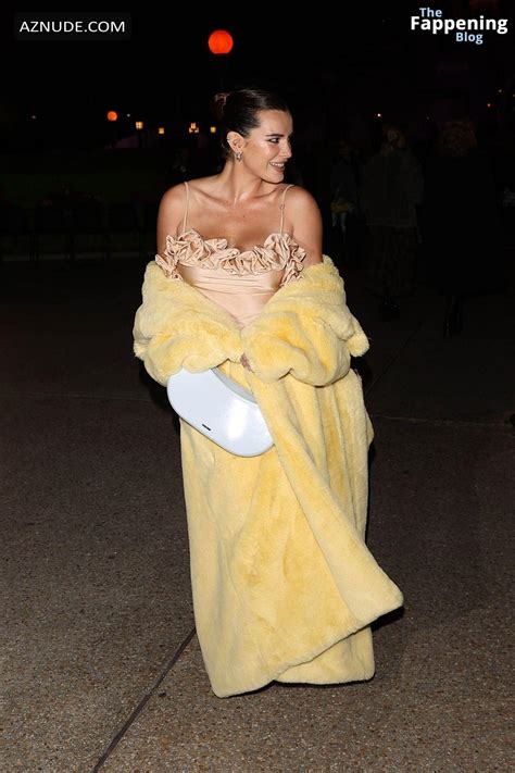 Bella Thorne Sexy Flaunts Her Hot Figure In A Stunning Outfit At Paris Fashion Week Event Aznude