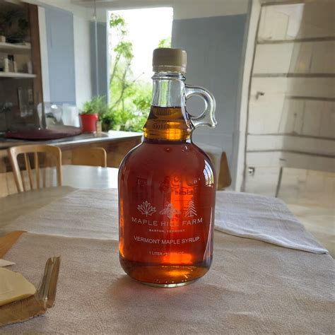 Real Vermont Maple Syrup 100 Pure Vermont Maple Syrup Maple Hill Farm Barton Vermont