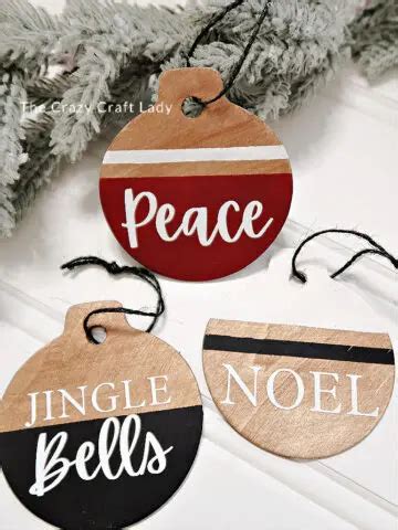 Diy Wood Christmas Ornaments Ak Pal Kitchen