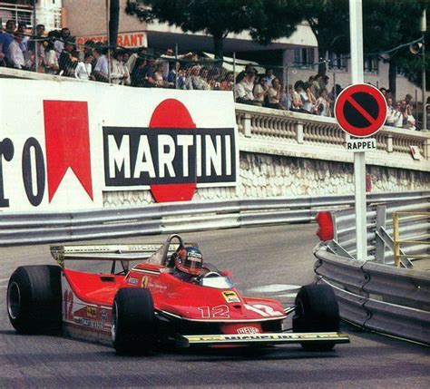 Classic F1 Photos Gilles Villeneuve Ferrari 312t4 1979 Monaco Gp