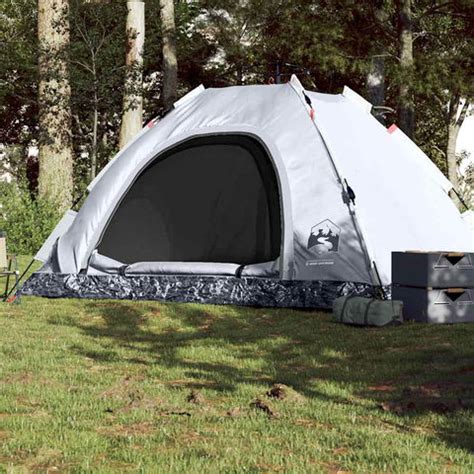 5 To 6 Person Quick Pitch Blackout Dome Tent With Electrical Port