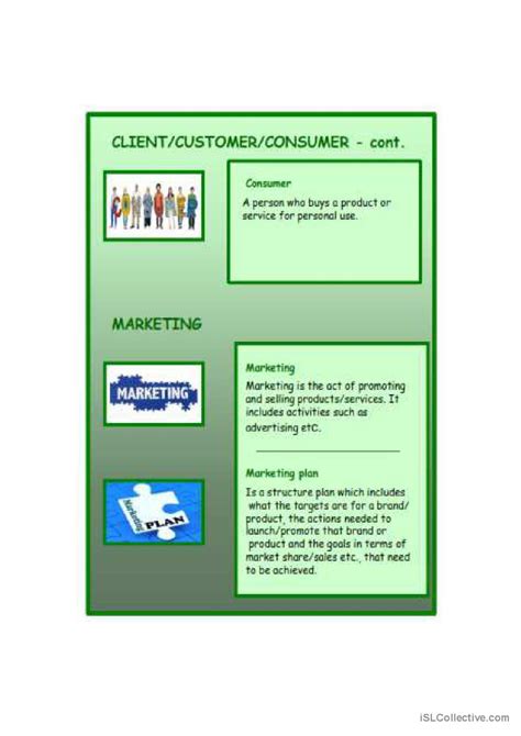 MARKETING VOCABULARY - MIN…: English ESL worksheets pdf & doc