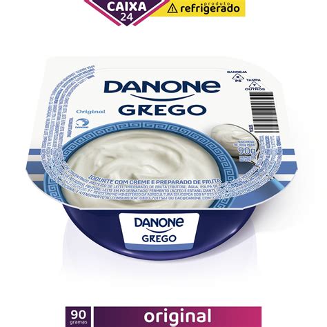 Danone Grego 90g Original caixa 24 unidades Frete grátis