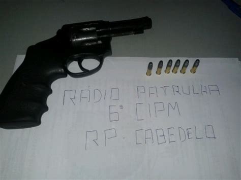 6ª CIPM apreende adolescente arma e recupera moto roubada Polícia