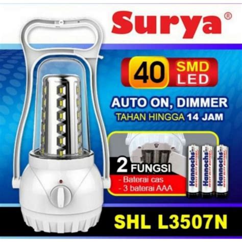 Jual Lampu Emergency Surya Shl L Led Portable Darurat Cas