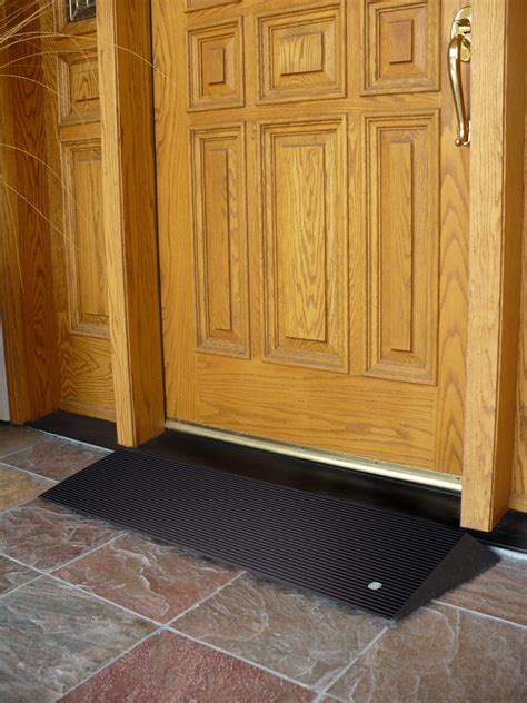 Ez Access Transitions Angled Entry Rubber Threshold Ramps Handiramp