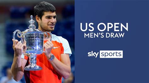 US Open 2023: Men's Draw with Carlos Alcaraz, Novak Djokovic, Andy ...